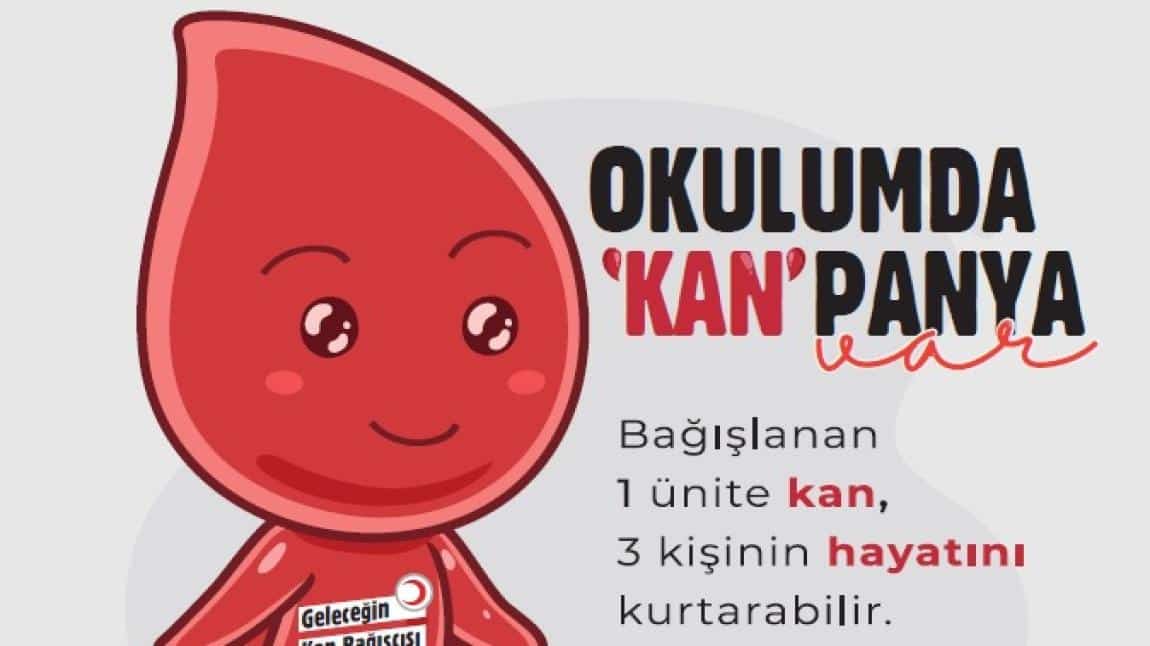 TÜRK KIZILAYI KAN BAĞIŞI ETKİNLİĞİ   **  HER KAN  KURTARILAN  3 CAN **